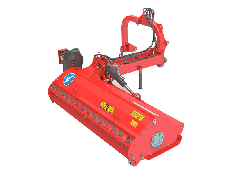 mini excavator flail mower