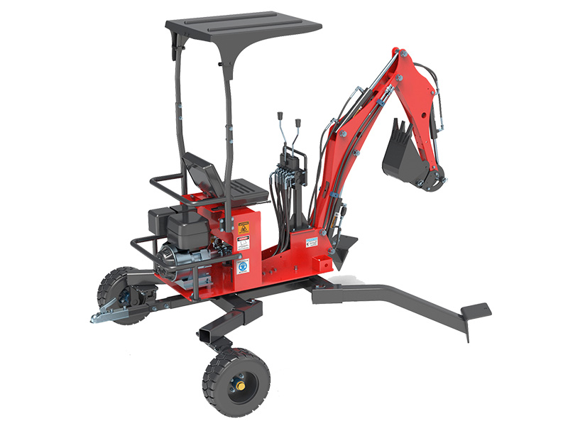 towable backhoe