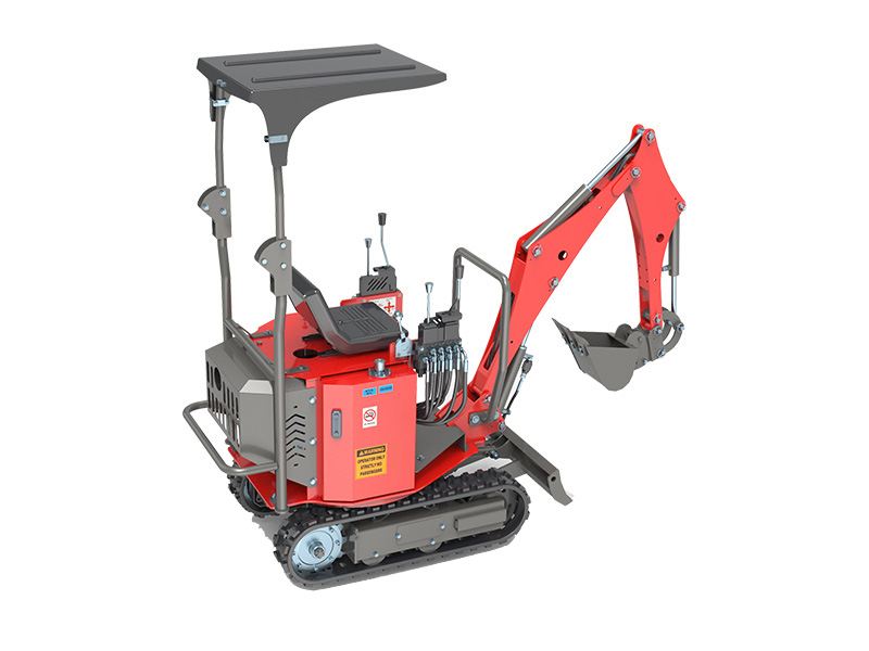 mini track excavator
